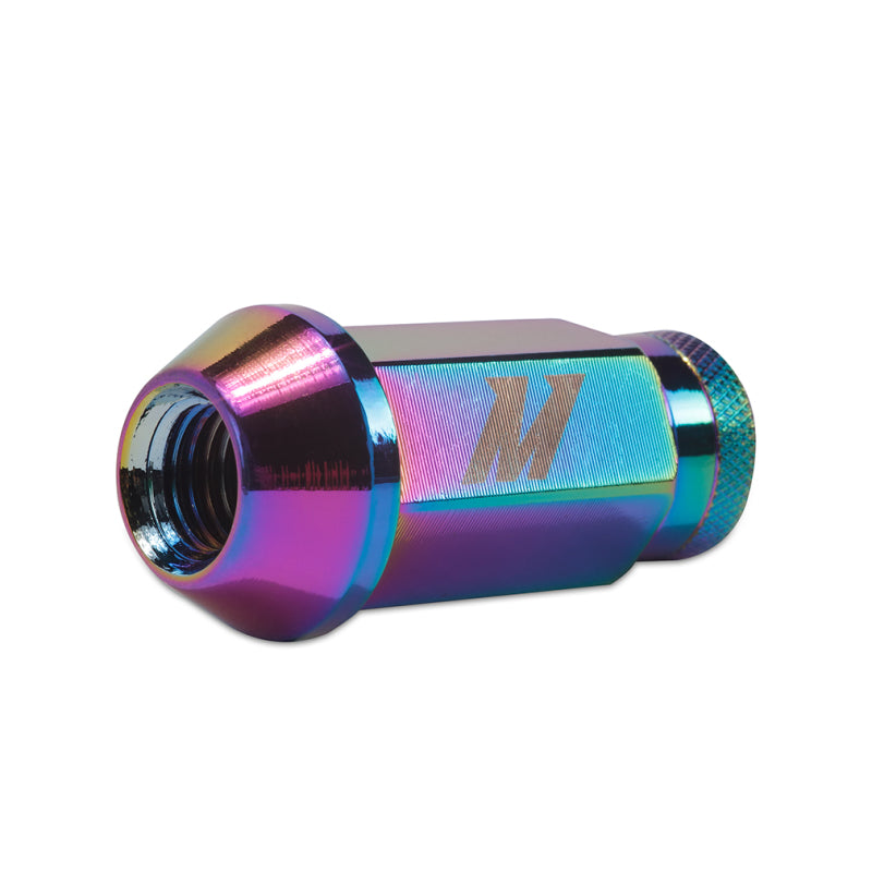 Mishimoto MMLG-15-20LNC FITS: Aluminum Locking Lug Nuts M12x1.5 20pc Set Neo Chrome Lug Nuts