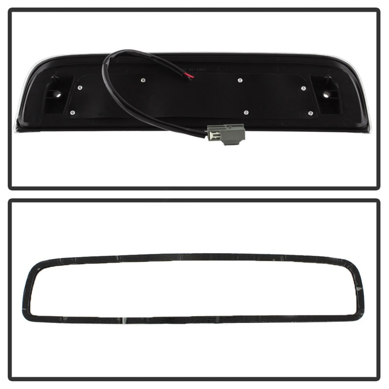 SPYDER 9037528 FITS:xTune 14-16 Chevrolet Silverado 1500 LED 3rd Brake Light Smoke (BKL-CSIL14-LED-SM) Brake Lights