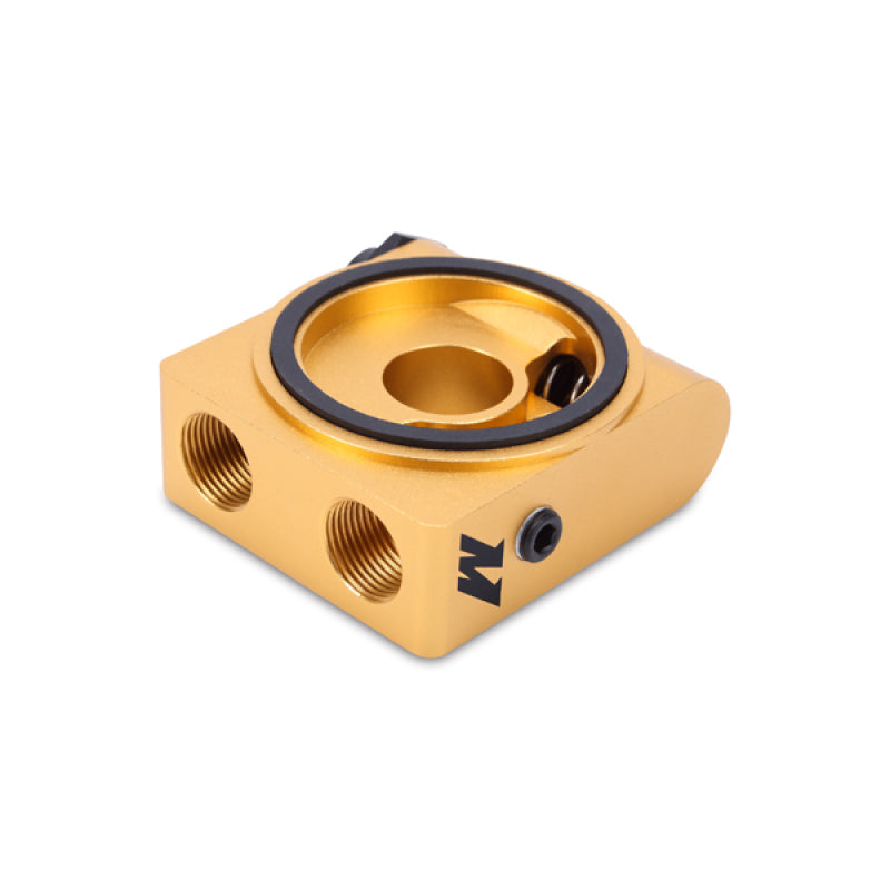 Mishimoto MMOP-SPTR FITS: Oil Filter Blocks FITS: Oil Sandwich Plate w/ Rear-Mounted Thermostat Oil Filter Blocks
