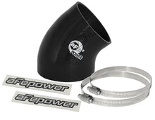 Load image into Gallery viewer, aFe 59-00047 FITS: MagnumFORCE Cold Air Int Sys Spare Parts Kit (4-3.5in ID x 40 Deg) Elbow Reducing Coupler Blk Air Intake Components