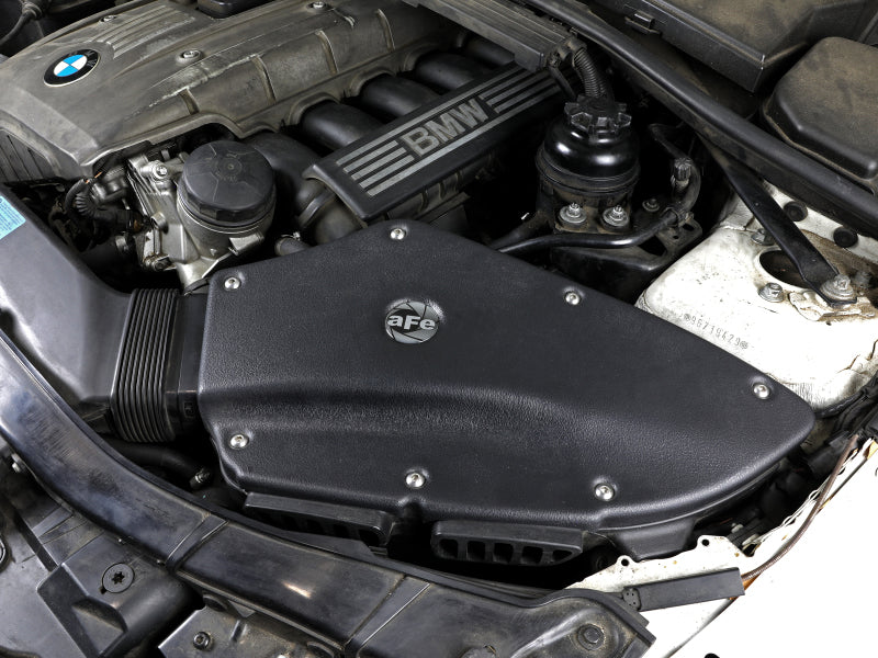 aFe 54-81012-B FITS: MagnumForce Stage 2 Si Intake System Pro 5 R Black 06-12 BMW 3 Series E9x L6 3.0L Non-Turbo Cold Air Intakes