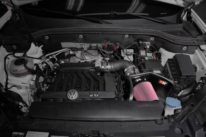 K&N Engineering 69-9756TC FITS:K&N 18-23 Volkswagen Atlas V6 3.6L Performance Air Intake System Cold Air Intakes