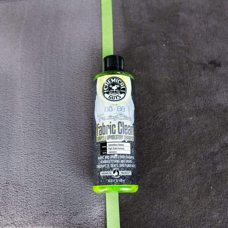Chemical Guys CWS20316 FITS: Foaming Fabric Clean Carpet/Upholstery Shampoo & Odor Eliminator 16oz Surface Cleaners