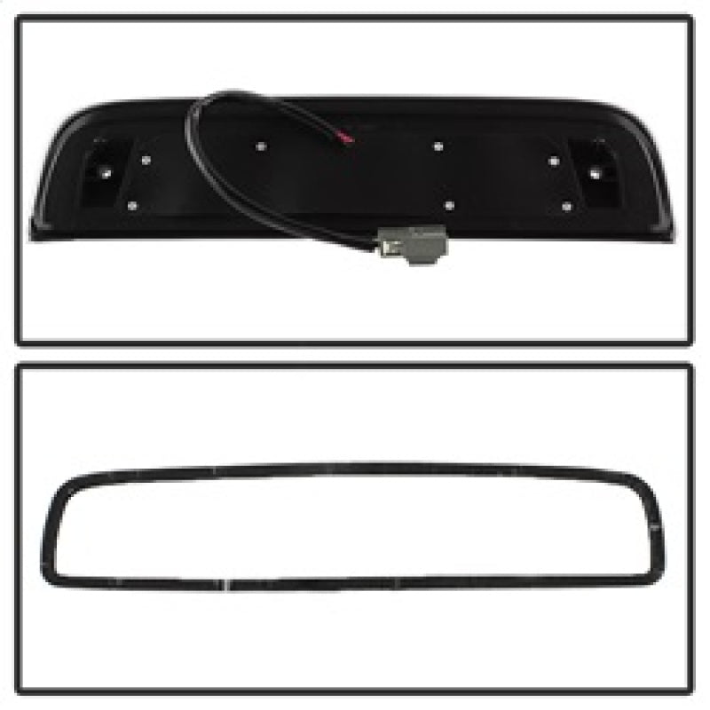 SPYDER 9037528 FITS:xTune 14-16 Chevrolet Silverado 1500 LED 3rd Brake Light Smoke (BKL-CSIL14-LED-SM) Brake Lights