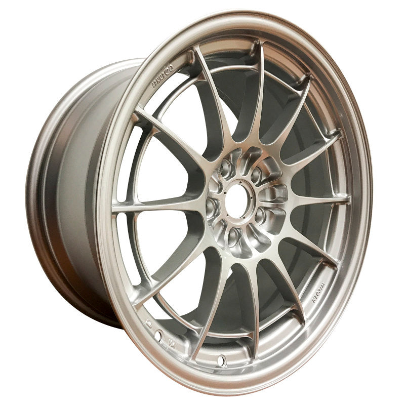 Enkei 3658953140SP FITS: NT03+M 18x9.5 5x108 40mm Offset 72.6mm Bore F1 Silver Wheel (MIN ORDER QTY 40) Wheels Cast