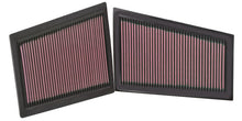 Load image into Gallery viewer, K&amp;N Engineering 33-2940 FITS:K&amp;N Replacement Air Filter MERCEDES C280/320 3.0L V6 CDi (2 PER BOX) Air Filters Drop In