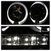 Load image into Gallery viewer, SPYDER 5012098 FITS: Volkswagen GTI 06-09/Jetta 06-09 Halogen Model Only LED Halo DRL Black PRO-YD-VG06-HL-BK Headlights