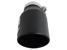 Load image into Gallery viewer, aFe 49T40601-B12 FITS: Diesel Exhaust Tip Bolt On Black 4in Inlex x 6in Outlet x 12in Catback
