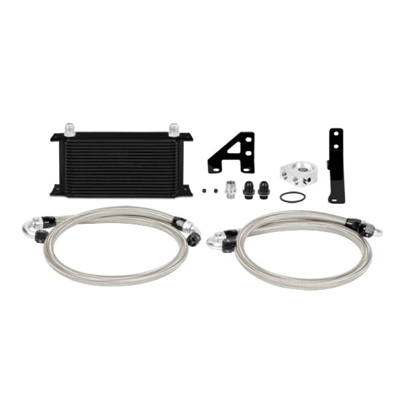 Mishimoto MMOC-STI-15TBK FITS: Oil Coolers FITS: 15 Subaru STI Thermostatic Oil Cooler Kit Black Oil Coolers