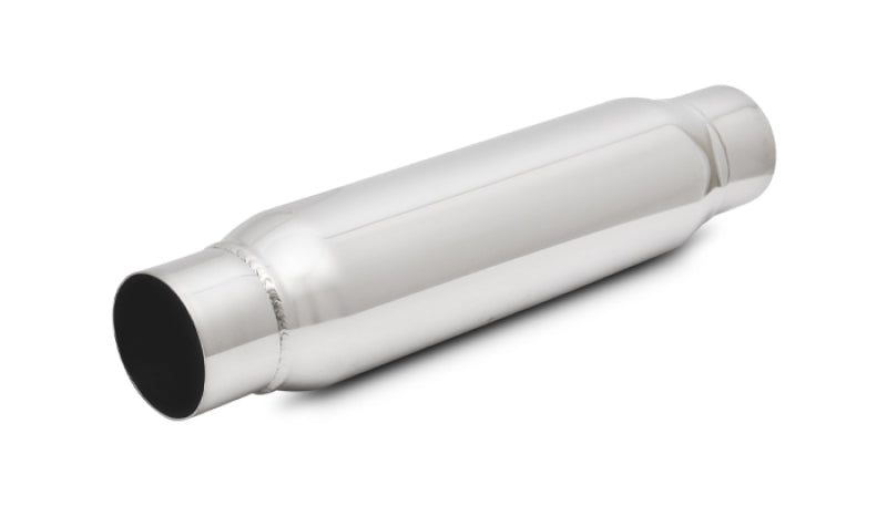 Vibrant 1792 FITS: SS Resonator (Standard Design) 2.5in inlet/outlet x 12in long Resonators