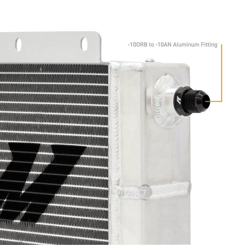 Mishimoto MMOC-23-K FITS: Oil Coolers FITS: Universal Oil Cooler Kit 23 Row Cooler and 1in x 8in Fan Oil Coolers