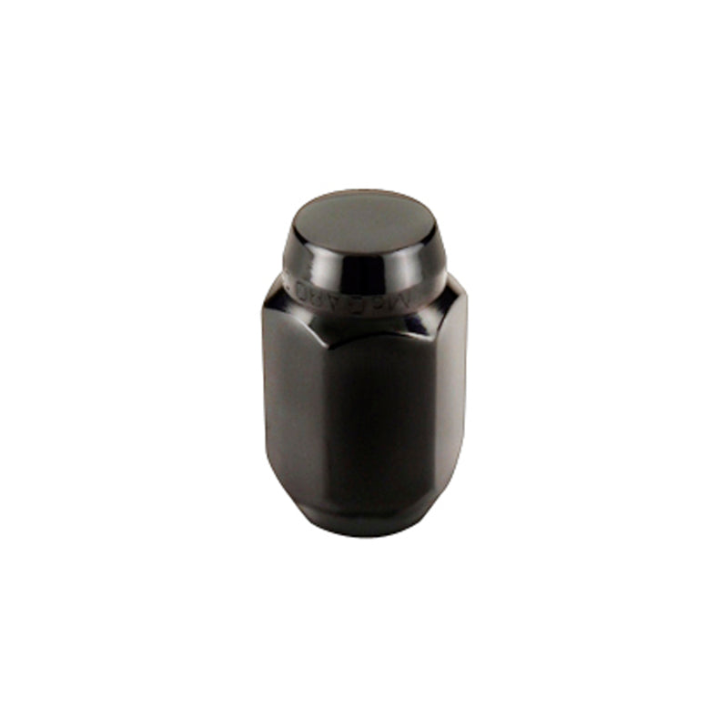 McGard 64030 FITS: Hex Lug Nut (Cone Seat) 1/2-20 / 13/16 Hex / 1.5in. Length (4-Pack) Black Lug Nuts