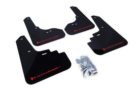 Rally Armor MF4-UR-BLK/RD FITS: 05-09 Subaru Legacy / Outback Black UR Mud Flap w/Red Logo Mud Flaps