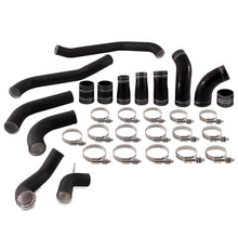 Load image into Gallery viewer, Mishimoto MMICP-F35T-17KWBK FITS: Intercooler Pipe Kits FITS: 2017+ Ford F150 3.5L EcoBoost Intercooler Pipe Kit Wrinkle Black Intercooler Pipe Kits
