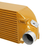 Load image into Gallery viewer, Mishimoto MMINT-FOST-13KBGD FITS: Intercooler Kits FITS: 2013+ Ford Focus ST Gold Intercooler w/ Black Pipes Intercooler Kits