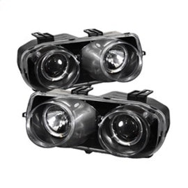 SPYDER 5008671 FITS: Acura Integra 94-97 Projector Headlights LED Halo -Black High H1 Low 9006 PRO-YD-AI94-HL-BK Headlights
