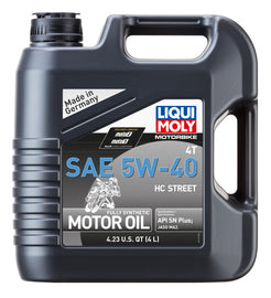 LIQUI MOLY 20414 FITS: 4L Motorbike 4T SAE 5W40 HC Street Motor Oils
