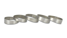 Vibrant 13274 FITS: 3in O.D. Titanium Pie Cuts Set of 5 Aluminum Tubing