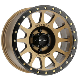 Method Wheels MR30578560900 FITS: Method MR305 NV 17x8.5 0mm Offset 6x5.5 108mm CB Method Bronze/Black Street Loc Wheel Wheels Cast
