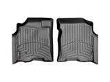 WeatherTech 04-06 Double Cab Front FloorLiner - Black FITS: Toyota Tundra - WET440301