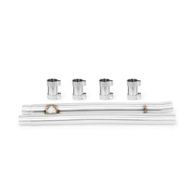 Mishimoto MMEXH-MUS8-15HP FITS: Connecting Pipes FITS: 2015+ Ford Mustang GT H Pipe Connecting Pipes