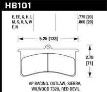 Load image into Gallery viewer, Hawk Performance ER-1 Motorsport Brake Pads