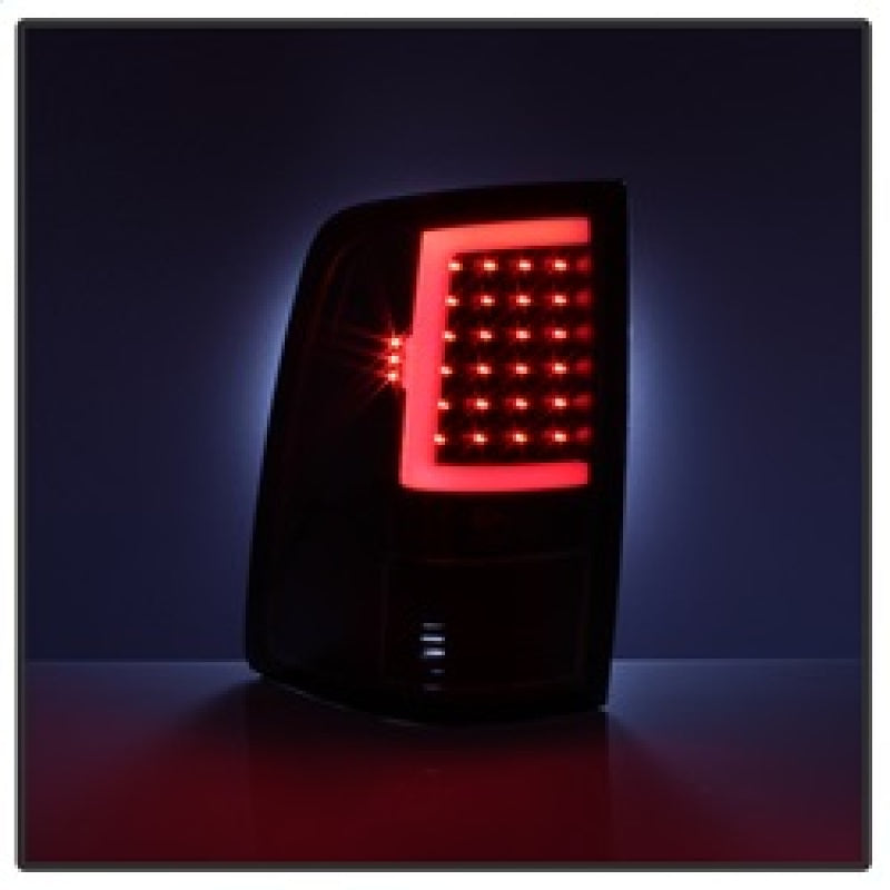SPYDER 9038488 FITS:xTune 09-18 Dodge Ram 1500 LED Tail Lights Black Smoke (ALT-ON-DR09-LBLED-BSM) Tail Lights