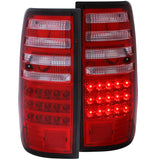 ANZO 311095 FITS: 1991-1997 Toyota Land Cruiser Fj LED Taillights Red/Clear Tail Lights