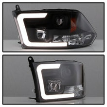 Load image into Gallery viewer, SPYDER 5084811 FITS: 09-16 Dodge Ram 1500 Version 2 Headlights Light Bar DRL Black PRO-YD-DR09V2-LBDRL-BK Headlights