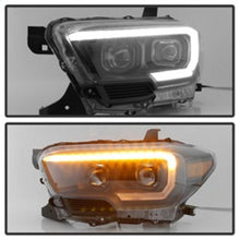 Load image into Gallery viewer, SPYDER 9039256 FITS:xTune Toyota Tacoma 16-18 DRL Light Bar Projector Headlights Black PRO-JH-TTA16-LBDRL-BK Headlights