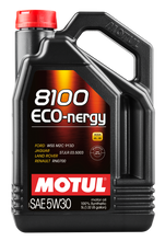 Load image into Gallery viewer, Motul 102898 FITS: 5L Synthetic Engine Oil 8100 5W30 ECO-NERGY Ford 913C Motor Oils