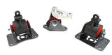 Innovative 04-08 Acura TL J-Series Black Steel Mounts 85A Bushings