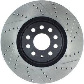 Stoptech 127.33144L FITS:StopTech Slotted & Drilled Sport Brake Rotor Brake Rotors Slot & Drilled