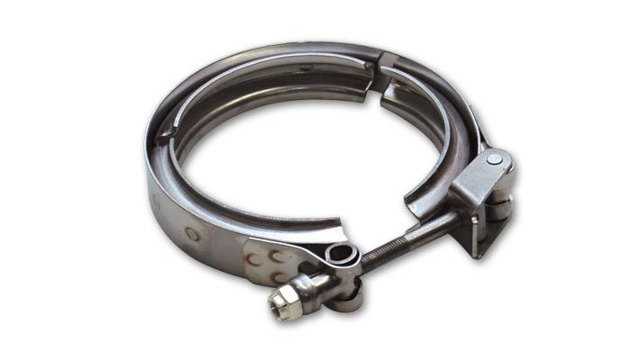 Vibrant 1494C FITS: SS Quick Release V-Band Clamp for V-Band Flanges with 5.75in O.D. Flanges