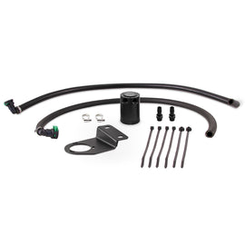 Mishimoto MMBCC-RGR-19PBE FITS: Oil Catch Cans FITS: 19+ Ford Ranger Baffled Oil Catch Can Kit Black Oil Catch Cans