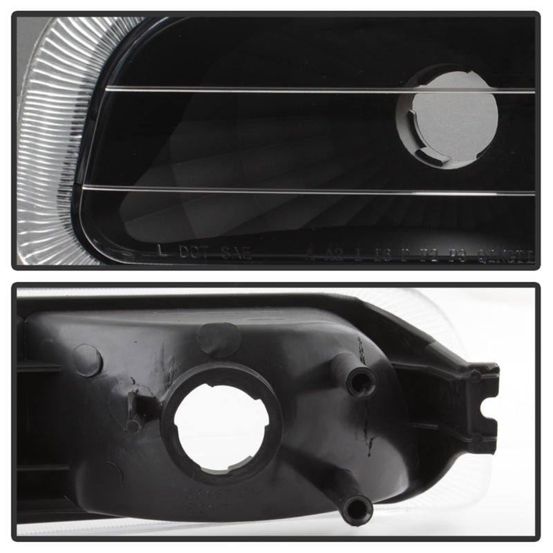 SPYDER 5064271 FITS:xTune Chevy Silverado 99-02 Amber Reflector Bumper Lights Black CBL-JH-CS99-AM-BK Sidemarkers & Indicators