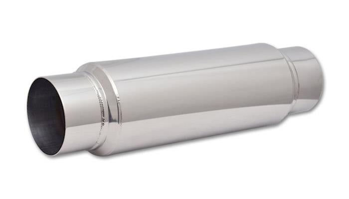 Vibrant 17960 FITS: SS Resonator (Standard Design) 4in inlet/outlet x 18in long w/5in OD resonator body Resonators