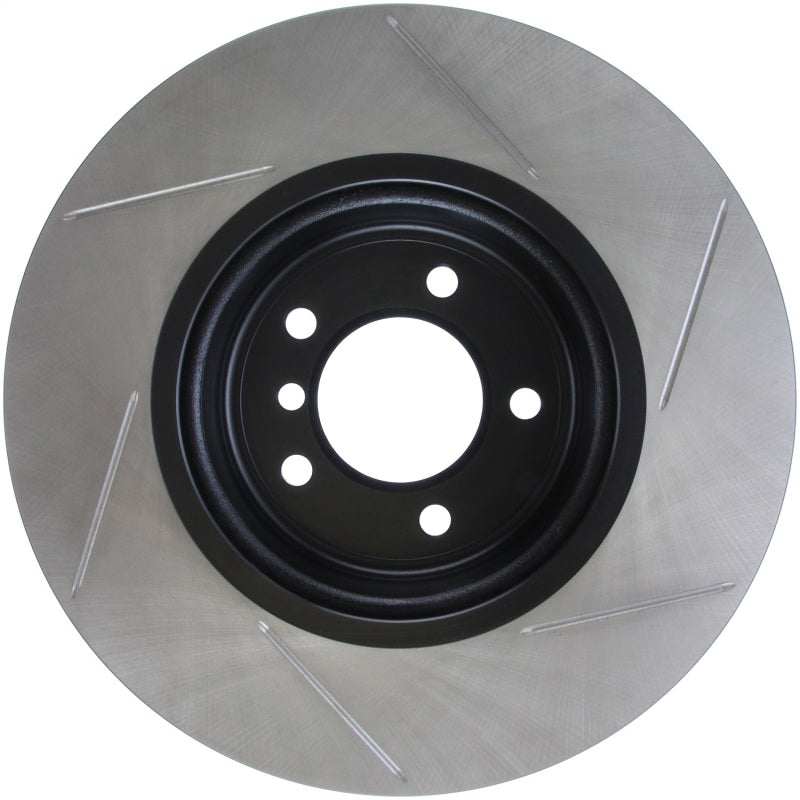 Stoptech 126.34104SL FITS:StopTech Power Slot 08-09 BMW 135i Coupe Front Left Slotted Rotor Brake Rotors Slotted