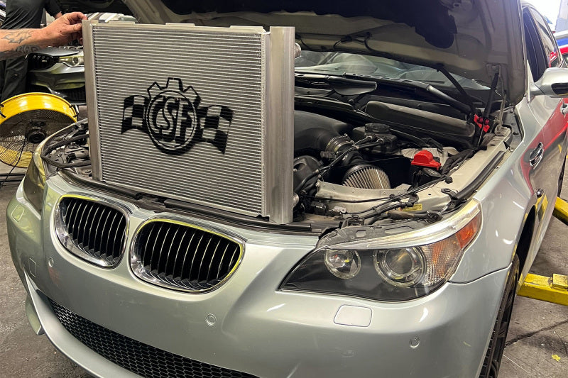 CSF 7218 FITS: 06-10 BMW E60 M5 / 06-10 BMW E63/E64 M6 Aluminum High-Performance Radiator Radiators