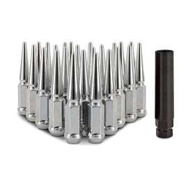 Mishimoto MMLG-SP1415-24CH FITS: Lug Nuts FITS: Lug Nuts FITS: Steel Spiked Lug Nuts M14 x 1.5 24pc Set Chrome Lug Nuts