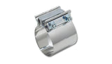 Vibrant 1174 FITS: Easy Seal SS Exh Sleeve Butt Joint Clamp for 3.5in OD Tubing also 3.5in Nominal Oval Tubing Clamps