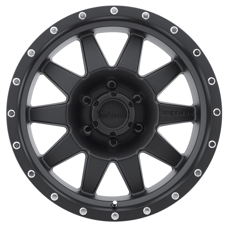 Method Wheels MR30189060518 FITS:Method MR301 The Standard 18x9 +18mm Offset 6x5.5 108mm CB Matte Black Wheel Wheels Cast