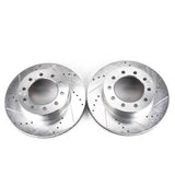 PowerStop Power Stop 05-16 F-550 Super Duty Front Drilled & Slotted Rotor - Pair FITS: Ford - PSBAR85113XPR