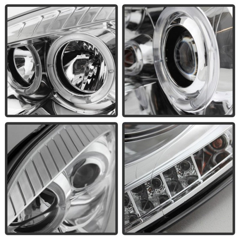 SPYDER 5010018 FITS: Dodge Ram 1500 06-08/Ram 2500 06-09 Projector Headlights LED Halo LED Chrm PRO-YD-DR06-HL-C Headlights