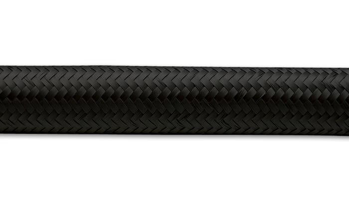 Vibrant 11962 FITS: -12 AN Black Nylon Braided Flex Hose (2 foot roll) Hoses