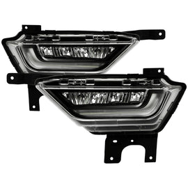 SPYDER 9052255 FITS: 21-23 Ford F150 OEM Style Full LED Fog Lights w/ Switch FL-FF1502021-LED-C Fog Lights