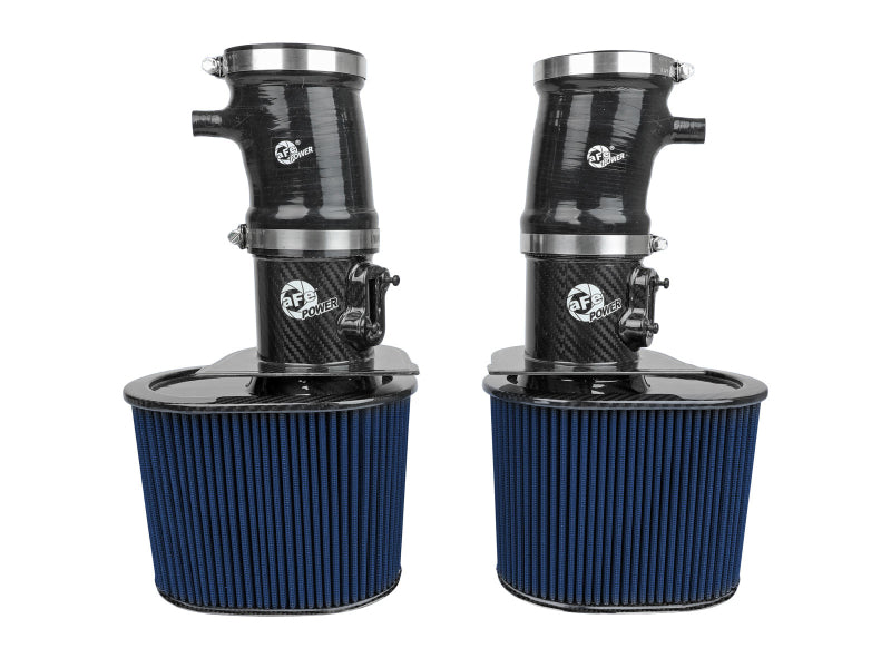 aFe 57-10012R FITS: 15-21 Lamborghini Huracan V10-5.2L Track Series Intake System w/ Pro 5R Filter Cold Air Intakes