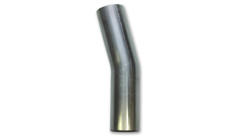 Vibrant 13128 FITS: 2.25in O.D. T304 SS 15 deg Mandrel Bend 5in x 5in leg lengths (3.375in Centerline Radius) Steel Tubing