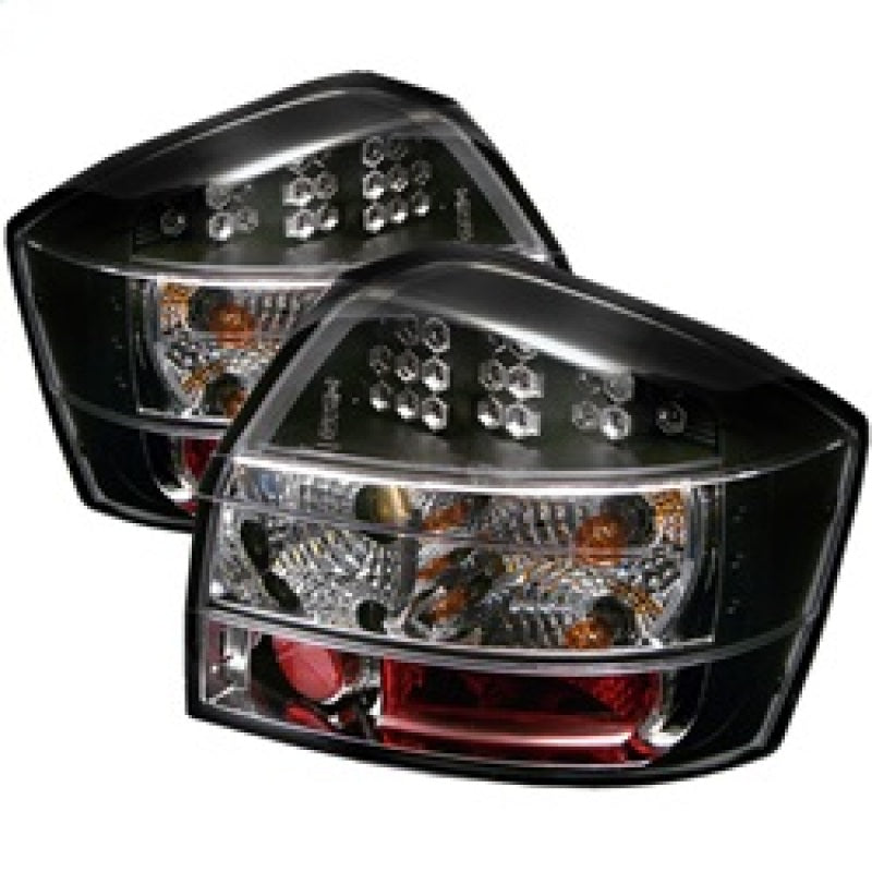SPYDER 5000026 FITS: Audi A4 02-05 LED Tail Lights Black ALT-YD-AA402-LED-BK Tail Lights