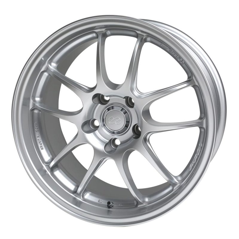 Enkei 460-8105-6638SP FITS: PF01 18x10.5 5x114.3 38mm Offset Silver Wheel Wheels Cast